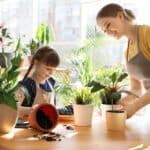 Gardening with kids, plants benefit children