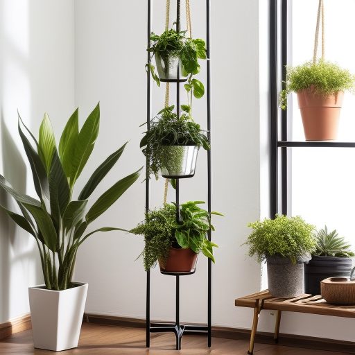 Best Indoor Hanging Plant Pole Stand