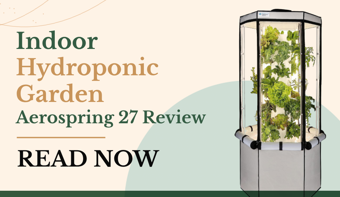 Elevate with Aerospring 27-Plant Vertical Hydroponics