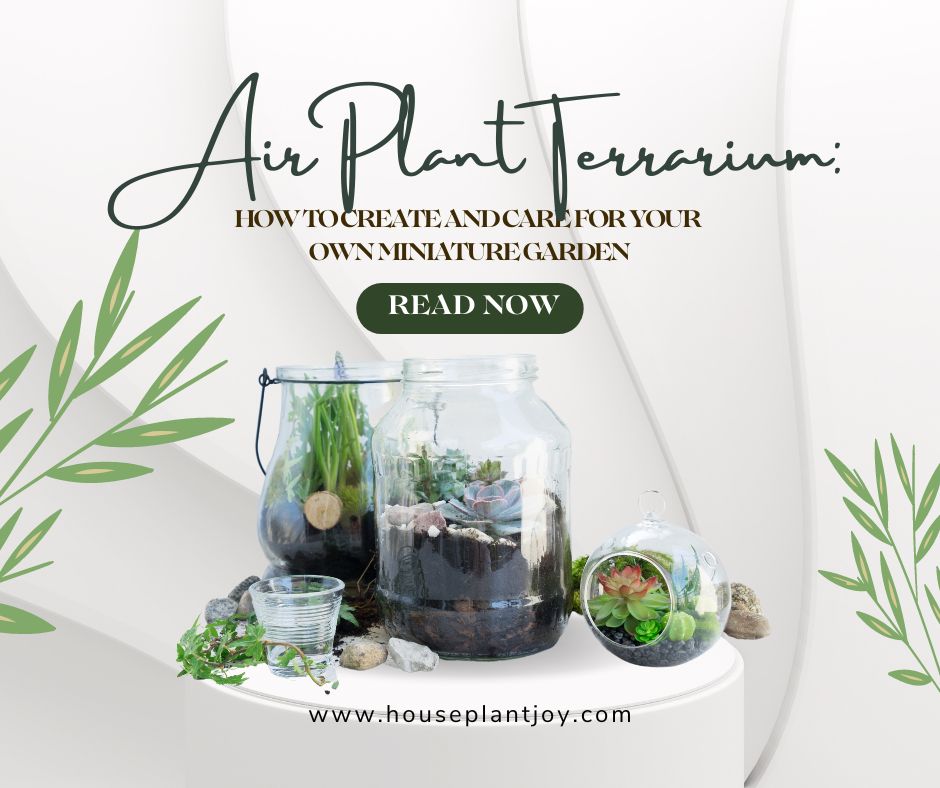 Air Plant Terrarium How to Create and Care for Your Own Miniature Garden
