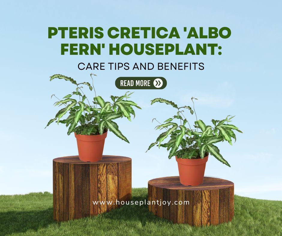 Pteris Cretica 'Albo Fern' Houseplant Care Tips and Benefits