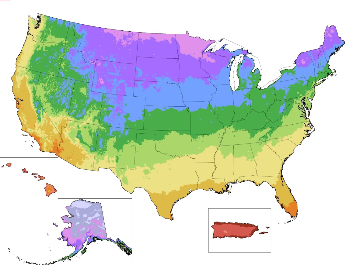 snow cover, arbor day foundation, usa garden zone