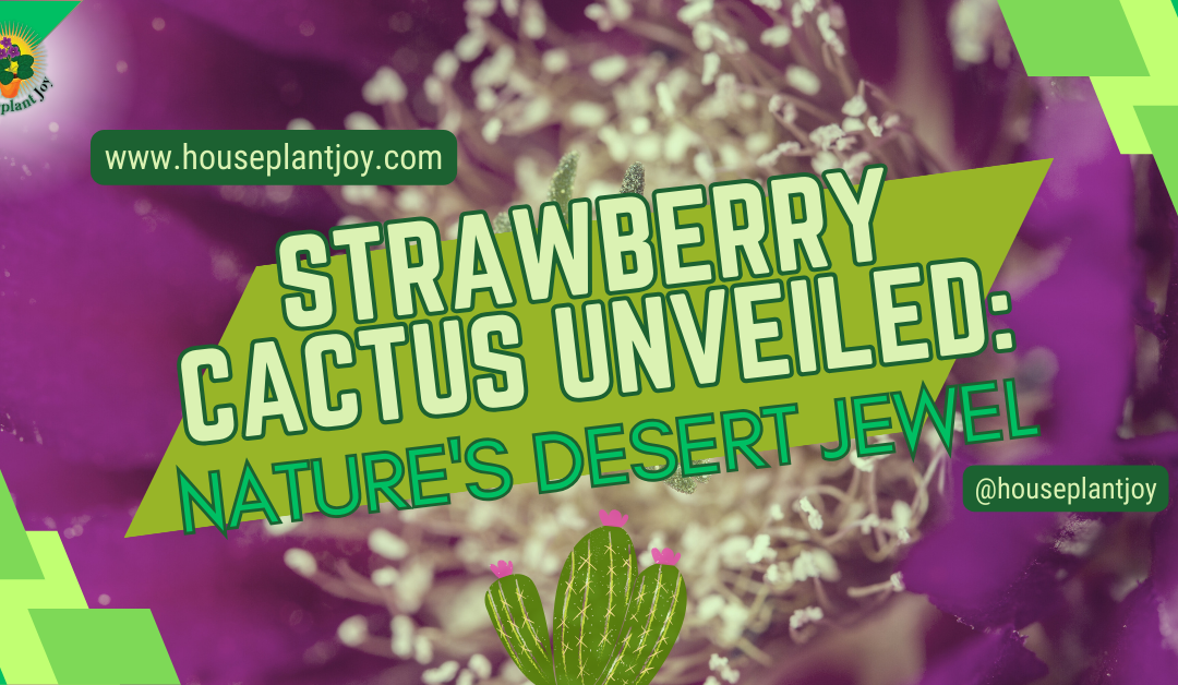 Strawberry Cactus Care Archives - HouseplantJoy.com