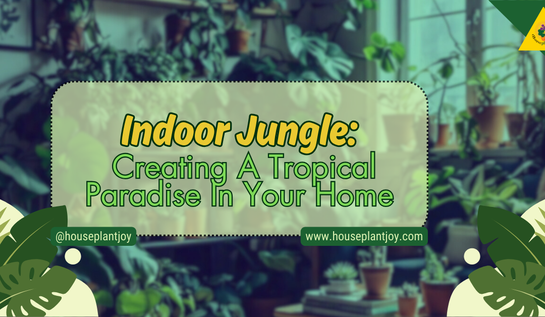 Indoor Jungle: Creating A Tropical Paradise In Your Home